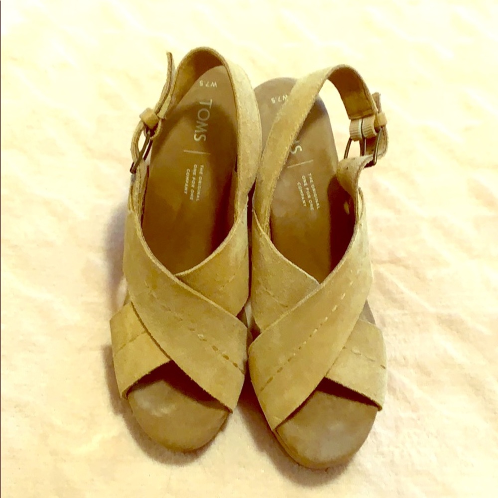 Toms wedge heel